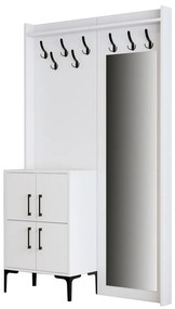 Fehér előszoba bútor Berlin – Kalune Design