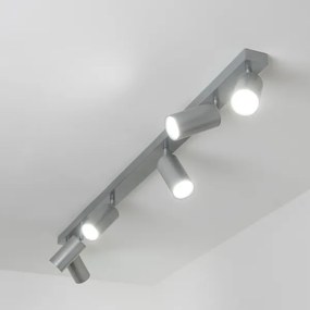 Brilagi - Fürdőszobai spotlámpa SELE 6xGU10/30W/230V IP44 ezüst