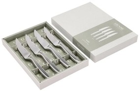 Ezüstszínű rozsdamentes acél evőeszköz készlet 4 db-os Norm – Gense