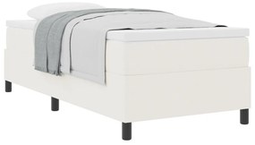 Box Spring Ágy Matrac Cream 100x200 cm Kordbársony