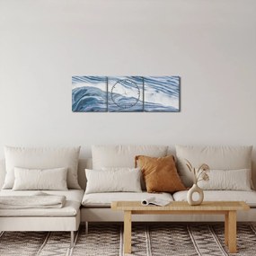 Az absztrakció képe (órával) (90x30 cm)