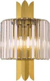 MILAGRO ML0411 MARGOT Kristály Fali Lámpa Arany E14 IP20