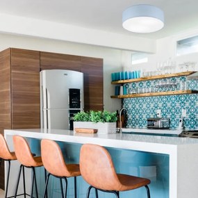 Mennyezeti lámpa SIRJA PASTEL 2xE27/60W/230V átm. 45 cm kék