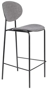 Szürke bárszék szett 2 db-os 96 cm Donny – White Label