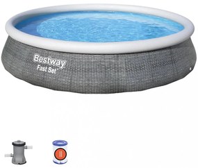 Bestway Fast Set felfújható medenceszett szivattyúval 396 x 84 cm