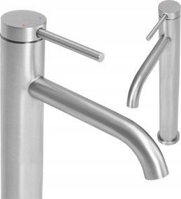 Mosdó csaptelep Króm Csiszolt Nikkel Magas Rea Clif Asztali