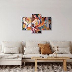 Kép - Zenei absztrakt (90x60 cm)