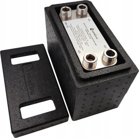 Hőcserélő Sanitline 50 Lemezes Teljesítmény 45kW 4x 3/4" Coll Szigetelés