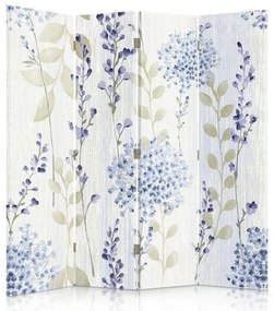 Gario Paraván Kis virágok mintája Méret: 145 x 170 cm, Kivitelezés: Klasszikus paraván