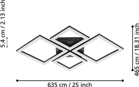 LED okos mennyezeti lámpa 42 W PARANDAY-Z – EGLO