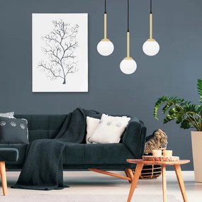 Csillár zsinóron PARMA 3xE14/40W/230V fekete