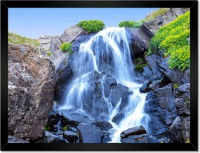 Poszterek keretben 40x30 Vízesés Tájképek