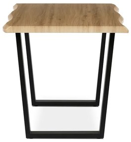 Étkezőasztal 140×80 cm, MDF, Vad Tölgy. HT-F4214 OAK