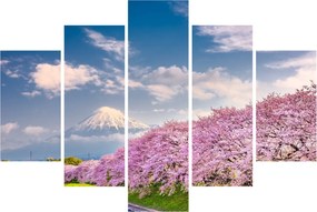 Kép - Japán tavaszi táj (150x105 cm)