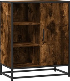vidaXL sonoma tölgy színű szerelt fa tálalószekrény 62x35x76 cm