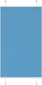 vidaXL pliszírozott redőny kék 70x100 cm szövetszélesség 69,4 cm