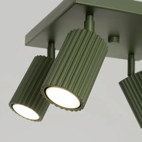 Zöld mennyezeti lámpa 25x25 cm Gleam – Nice Lamps