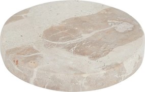 MARBLE márvány poháralátét, bézs Ø10 cm