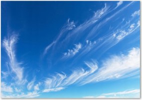 Üveg falpanel Kék ég Ragasztó Ingyenes