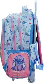Disney Lilo és Stitch, A csillagkutya Scrapbook gurulós iskolatáska, táska 46 cm