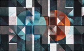 Fotótapéta Flizelin Dekoratív Hálószoba Absztrakt formák 416x254