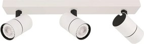 Italux modern spot lámpa laconi fehér fekete itxspl-2813-3b-wh