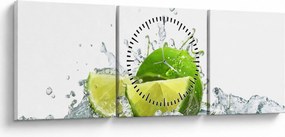 Kép - Limes (órával) (90x30 cm)