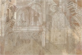 Fotótapéta Falra az előszoba konyhájába Történelmi díszek 104x70