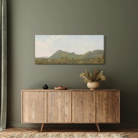 Kép - Simon Denis,  View Near Naples, reprodukciók (120x50 cm)