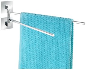 Quadro fúrásmentes fali dupla törölközőtartó rúd - Wenko