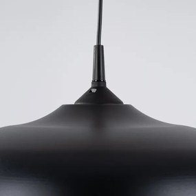 Sollux SL.1330 - Csillár zsinóron GINA 1xE27/15W/230V átm. 38 cm fekete