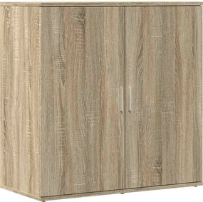 vidaXL sonoma tölgy színű szerelt fa tálalóasztal 79 x 38 x 80 cm