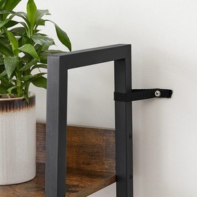 TAYLOR 5 polcos Polc 170x33,8 cm, rusztikus barna