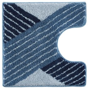 Kleine Wolke Cross fürdőszoba szőnyeg 55x55 cm négyzet kék 9181783129