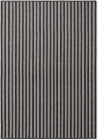 Fekete-krémszínű kültéri-beltéri szőnyeg 160x230 cm Haringey Linley – Ted Baker