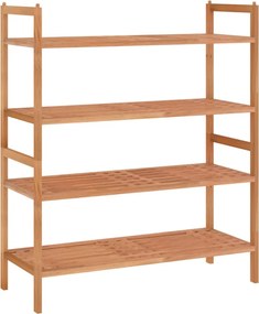 vidaXL 2 db tömör diófa cipőállvány 69 x 27 x 41 cm
