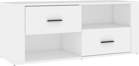vidaXL fehér szerelt fa TV-szekrény 100 x 35 x 40 cm