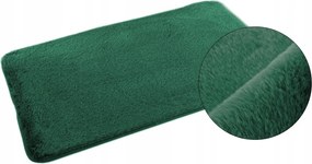 Fürdőszobaszőnyeg Csúszásgátló Lombok Puha Bolyhos Zöld 50x80 cm