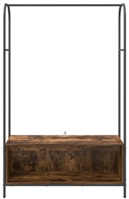 Ruhatartó füstölt tölgy 100x44x160 cm