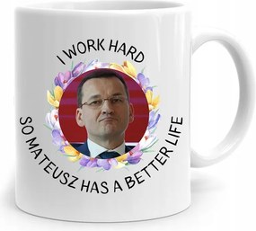 Bögre Politikus Miniszterelnök Mateusz Morawiecki Pis