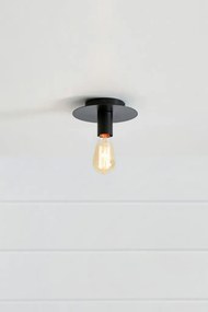 MARKSLÖJD 108540 PIATTO Loft Mennyezeti Lámpa Fekete E27 IP20