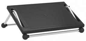 fekete lábtámasz 45 x 40 x 13,5 cm