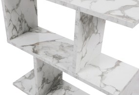 Kis asztal Life - Fehér, Marble