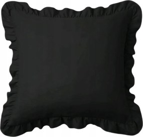 Ruffy Premium fodros ágyneműhuzat 70x80 fekete