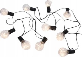 Kültéri lámpalánc 10 db mikro Led izzóval, 3m, 3xAA