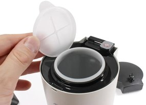 Érintésmentes folyékony szappanadagoló Donner Round 700 ml, matt rozsdamentes acél