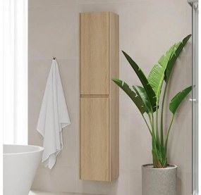 Fürdőszobai szekrény MOLDE 174 cm tölgy