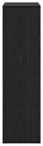 Könyvespolc Musta tammi 69.5 x 29 x 103.5 cm Faanyag
