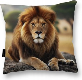 Oroszlán Alvópárna ajándék puha 40x40 szafari kisállat dísz