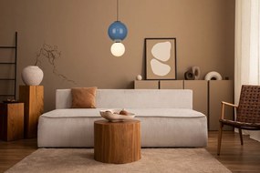 Italux modern függeszték pieve matt fehér kék opál itxpnd-95221-1l-blu